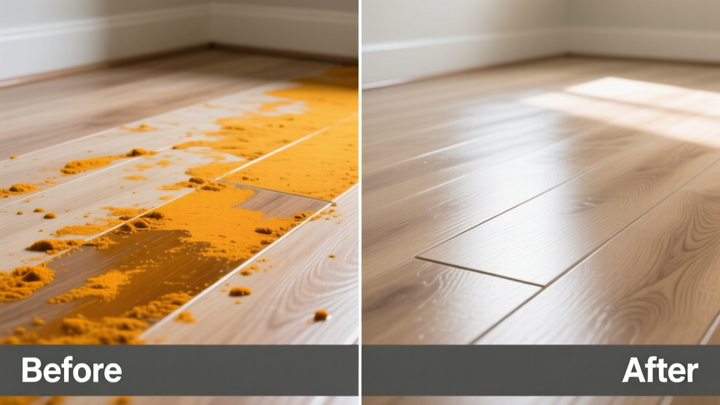 How to Remove Turmeric from Laminate Flooring Safely