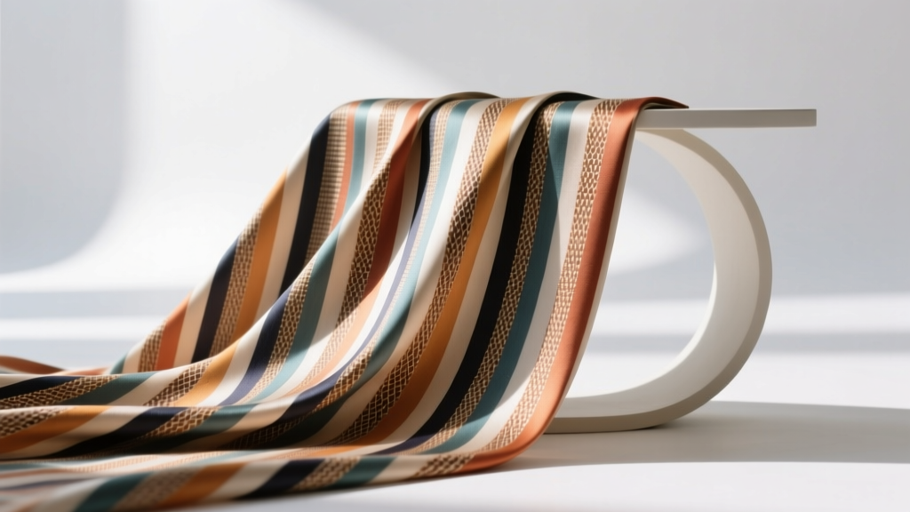Striped Silk Fabric: A Designer’s Guide to Weave, Drape & Sourcing