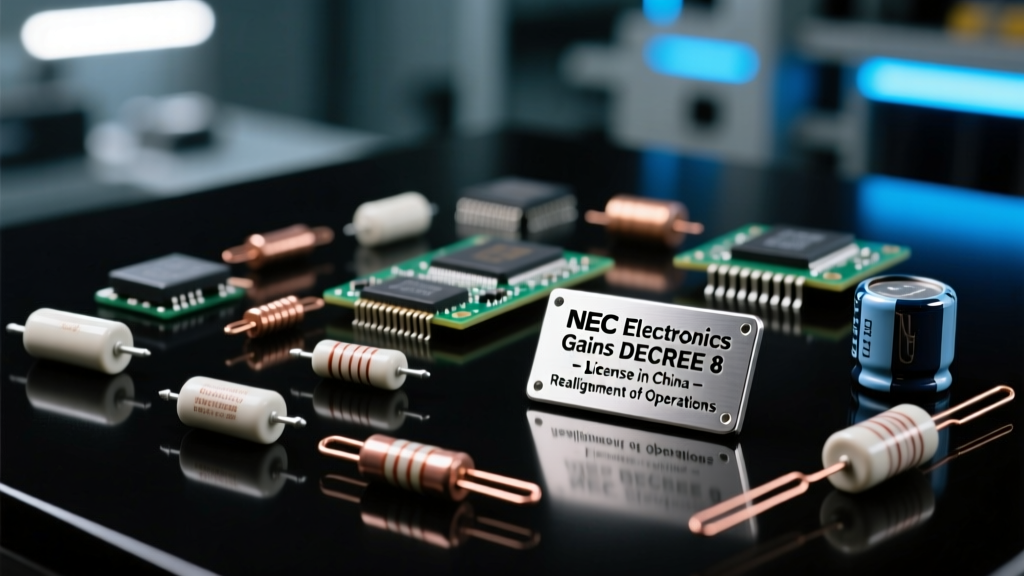 NEC Electronics Gains Decree 8 License in China, Realigns Operations for Strategic Component Sourcing and Localized Passive Design Support