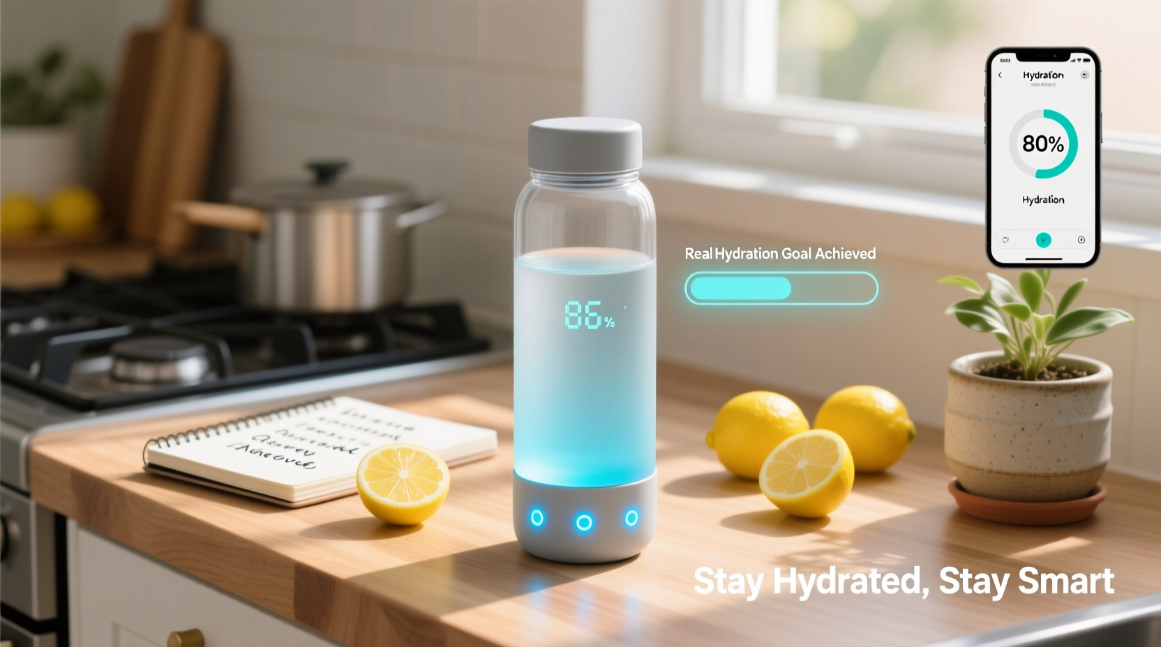 are smart water bottles actually helpful for hydration goals or just fancy timers