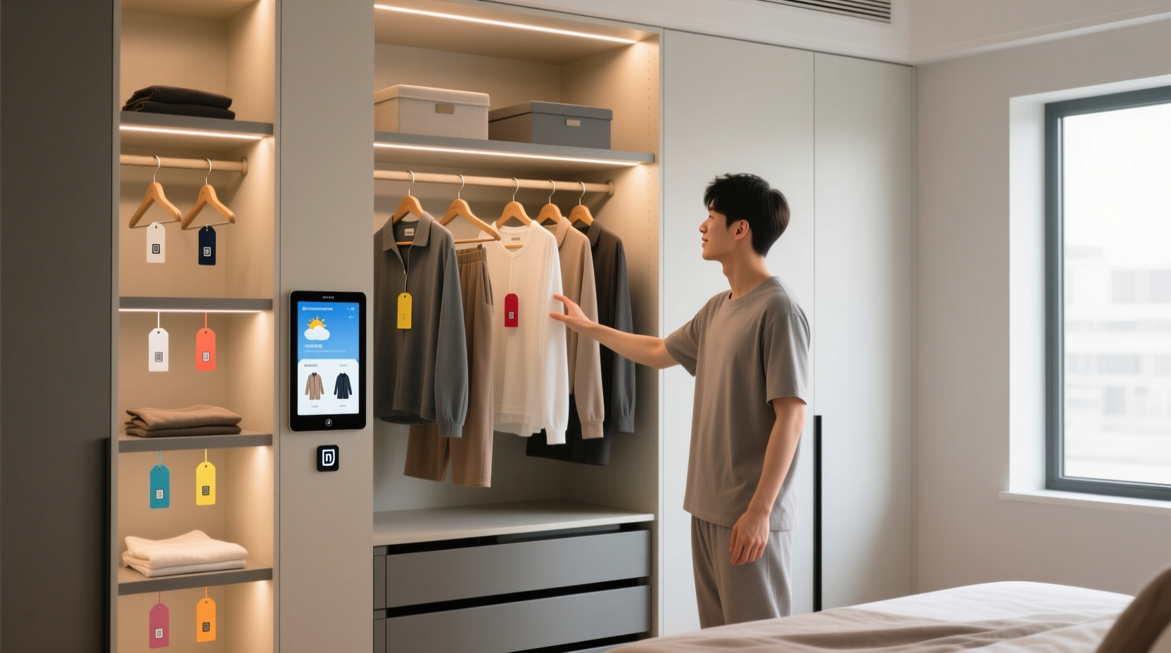 closet organization tips for tiny wardrobes