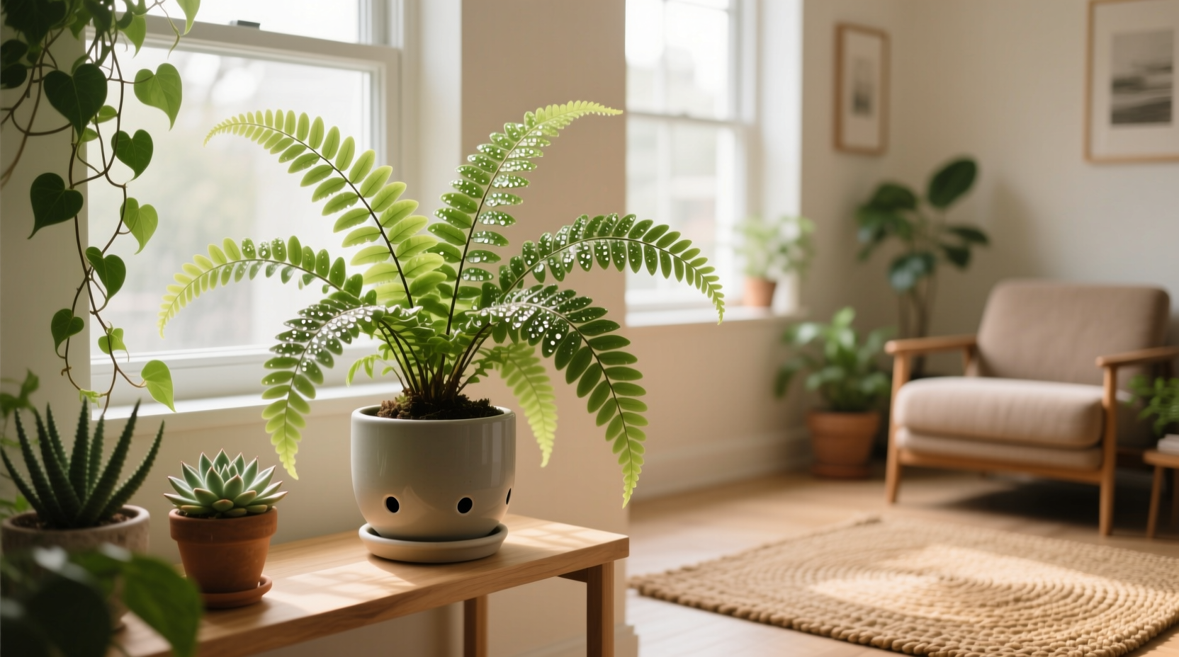 fern care indoors