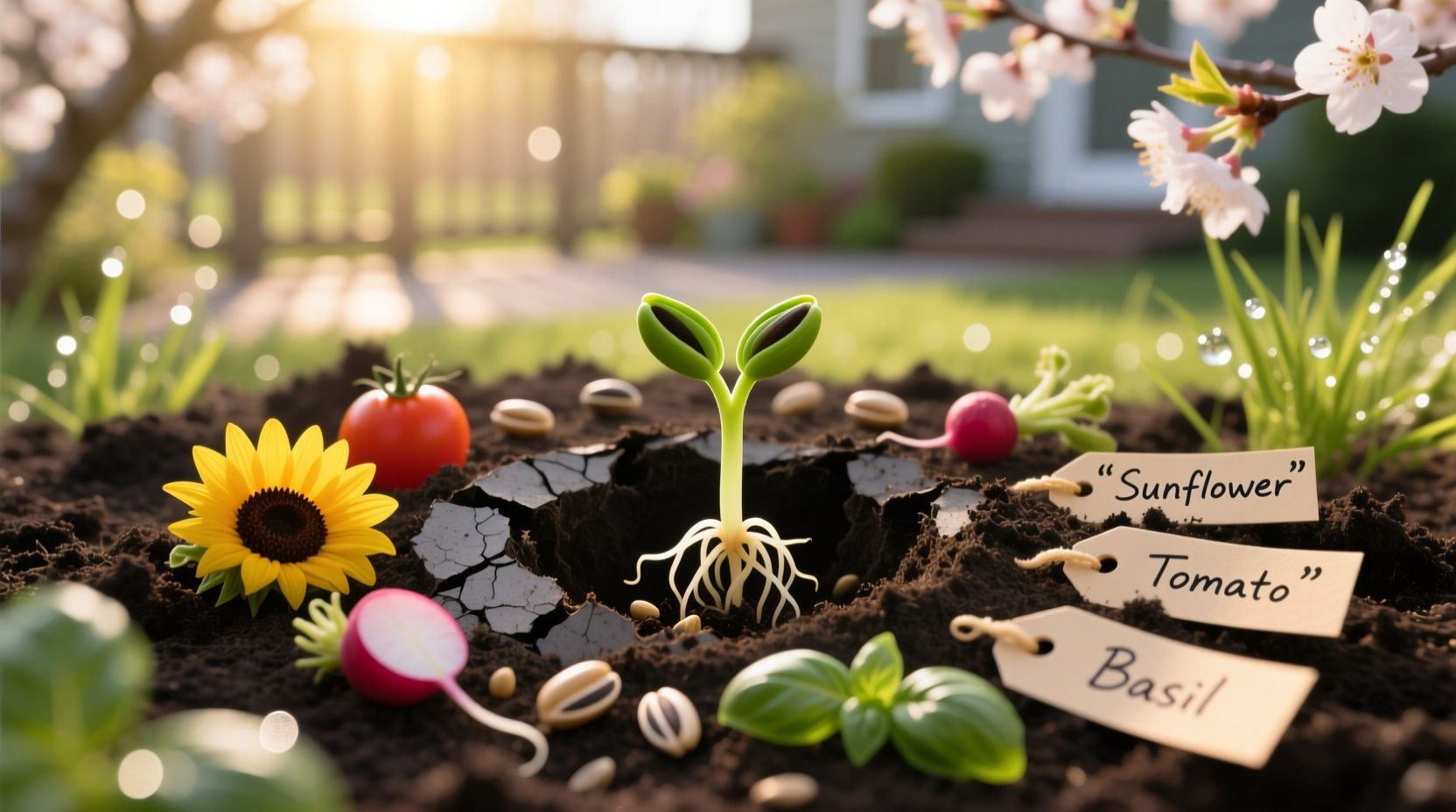 seeds to start now for april planting