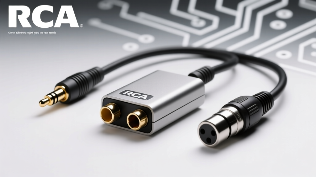 RCA to XLR Converters: When & Which Type Works