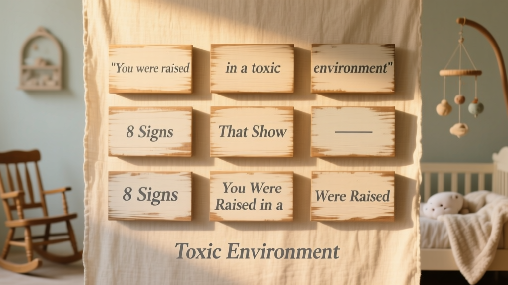 8 Signs You Were Raised in a Toxic Environment: What Pediatric Nurses See — And What to Do Next
