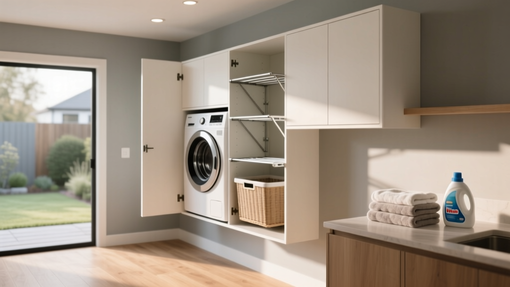 Wall Mounted Laundry Cabinets: Easy Install Guide