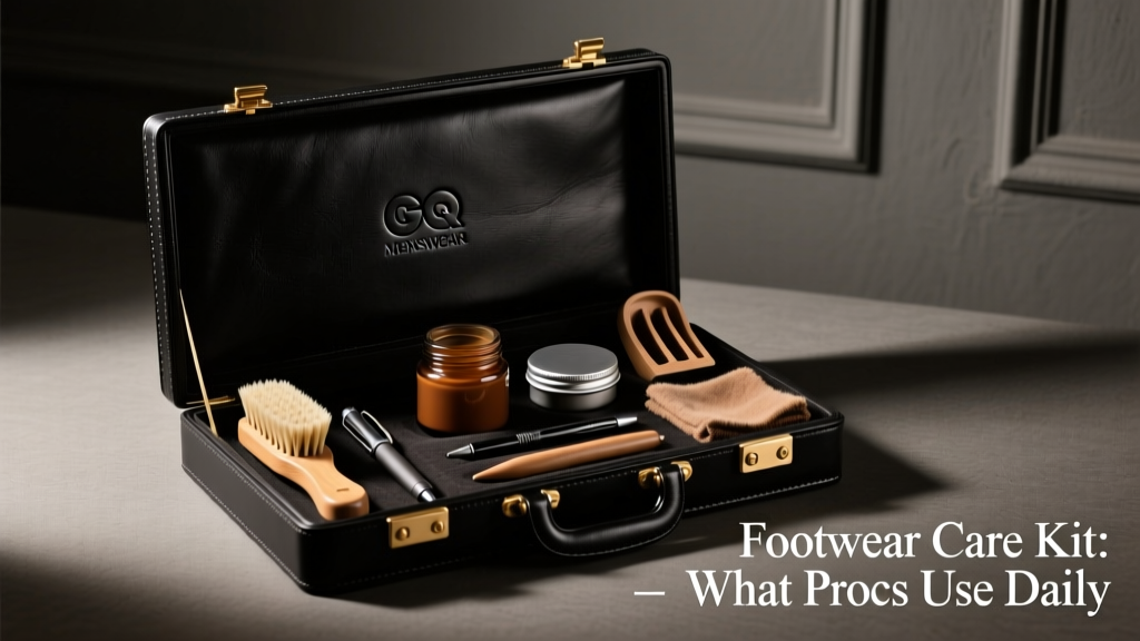 Footwear Care Kit: What Pros Use Daily