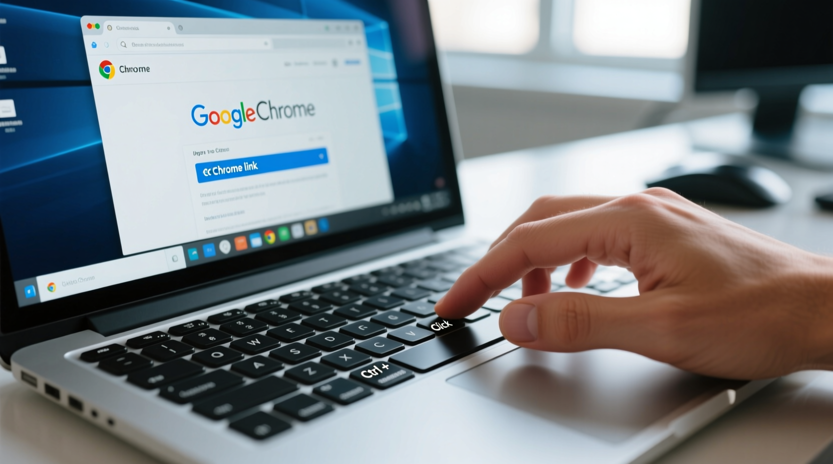 how to open chrome links with your keyboard