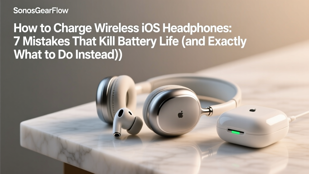 How to Charge Wireless iOS Headphones (2026)