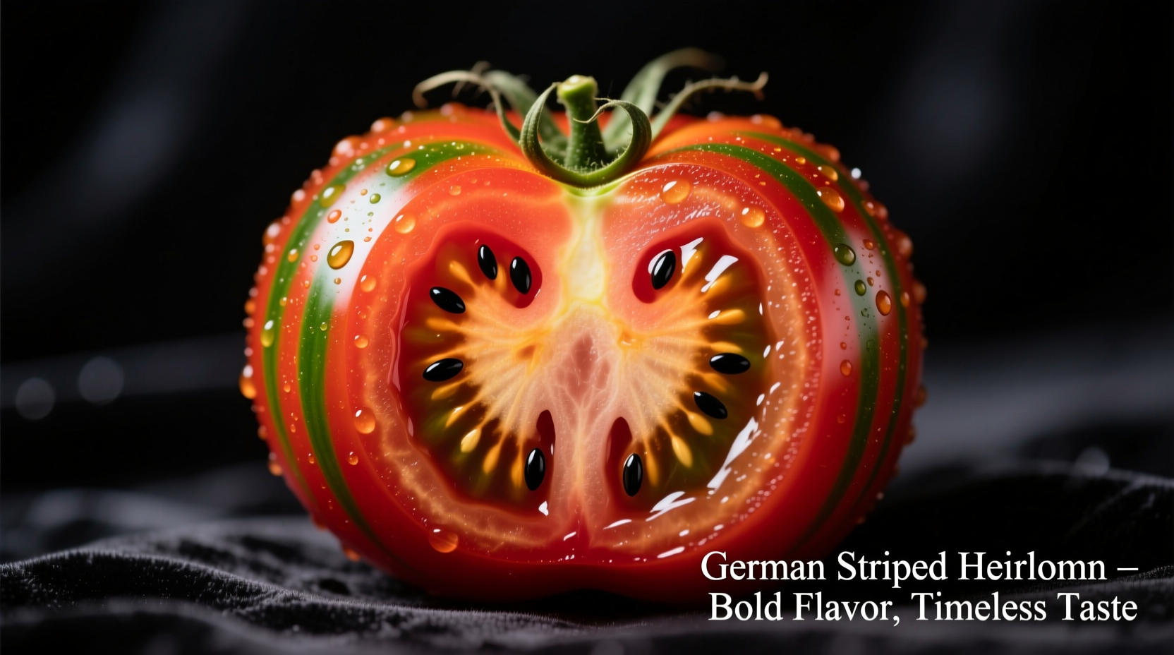 german striped tomato a heirloom variety with bold flavor