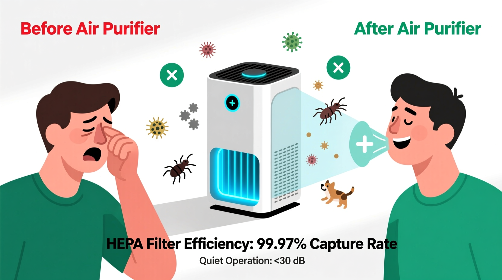are air purifiers helpful for allergy sufferers or just expensive noise machines