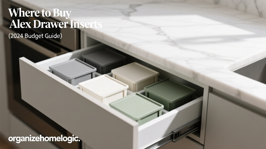 Where to Buy Alex Drawer Inserts (2024 Budget Guide)