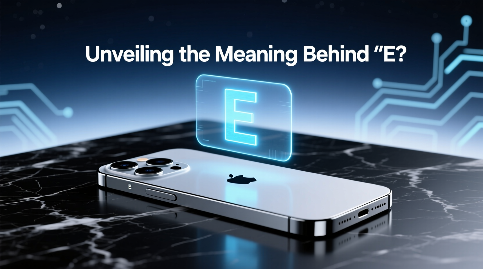 Unveiling the Meaning Behind 'E' in iPhone 16E - 2025 Edition