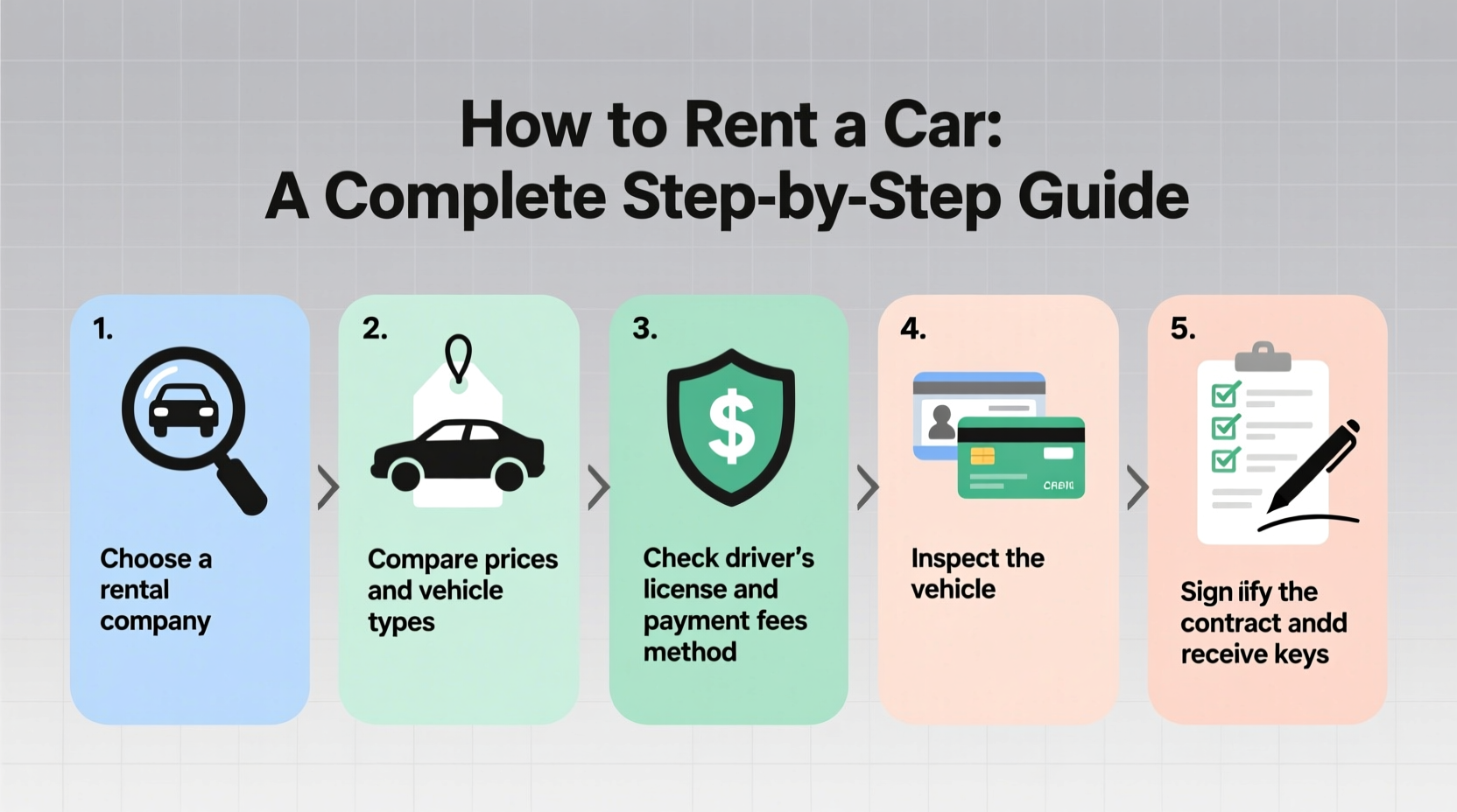 how to rent a car