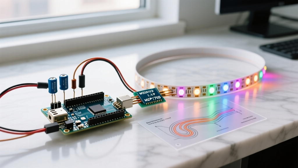 Mastering LED Strip Arduino Control: Power, Logic, and Timing
