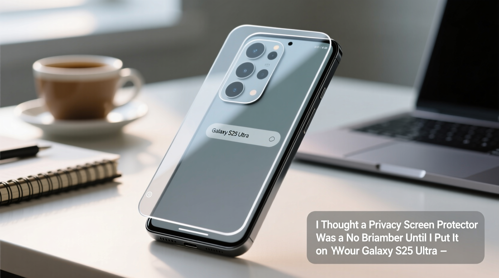 I Thought a Privacy Screen Protector Was a No Brainer Until I Put It on My Galaxy S25 Ultra