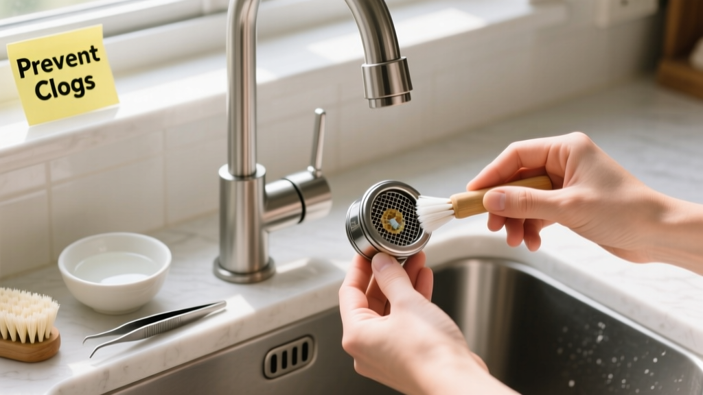 How to Prevent a Clogged Faucet Aerator at Home