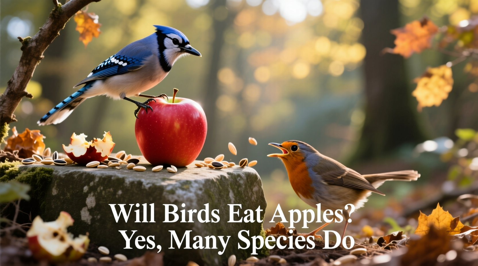 Will Birds Eat Apples? Yes, Many Species Do