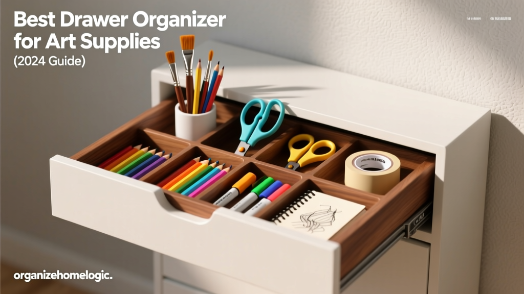 Best Drawer Organizer for Art Supplies (2024 Guide)