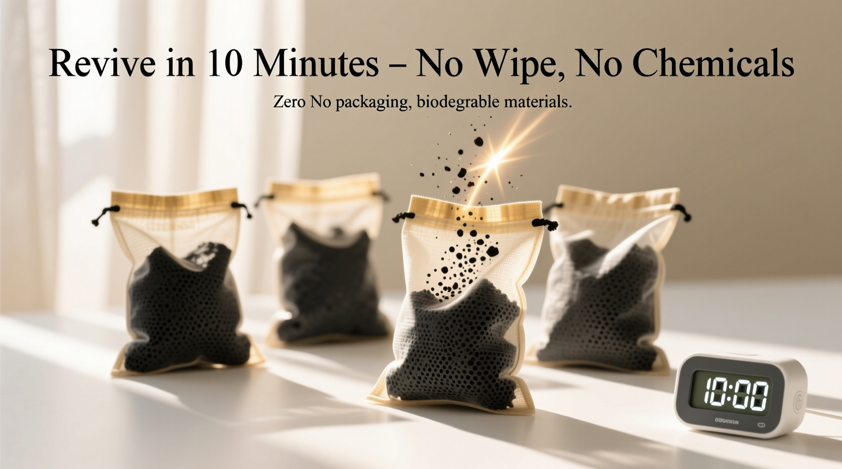 bamboo charcoal air purifier bag cleaning