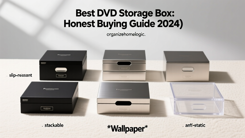 Best DVD Storage Box: Honest Buying Guide (2024)