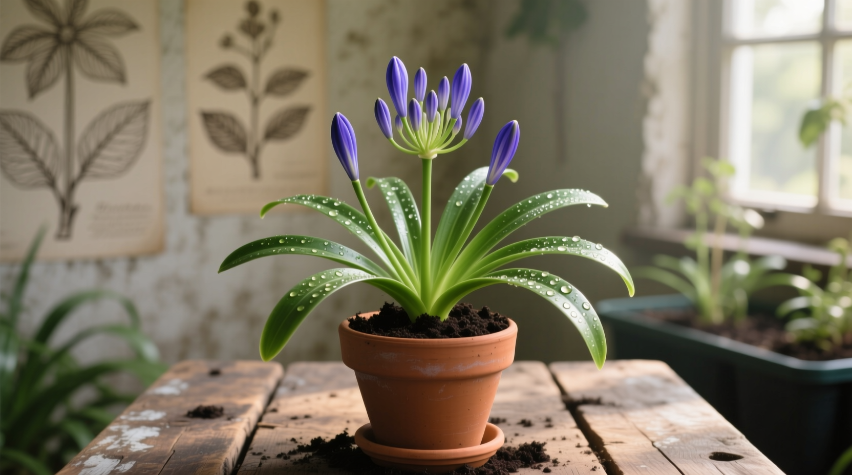 agapanthus young plants