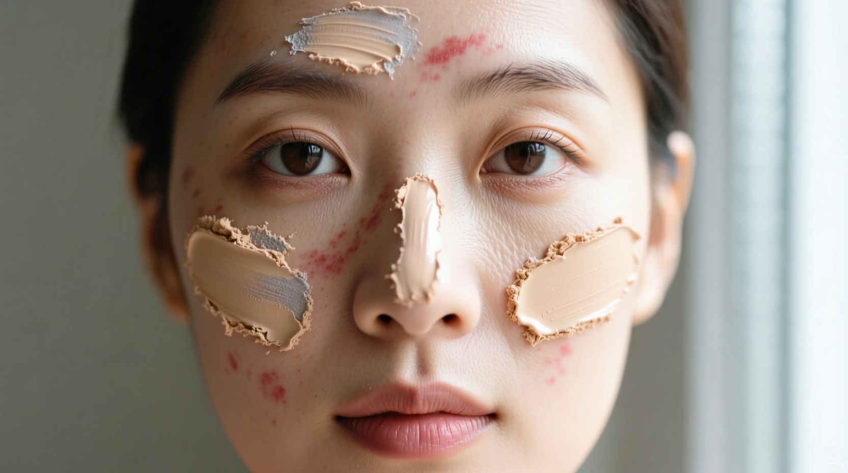 why does my foundation look cakey even with primer fixes and product swaps