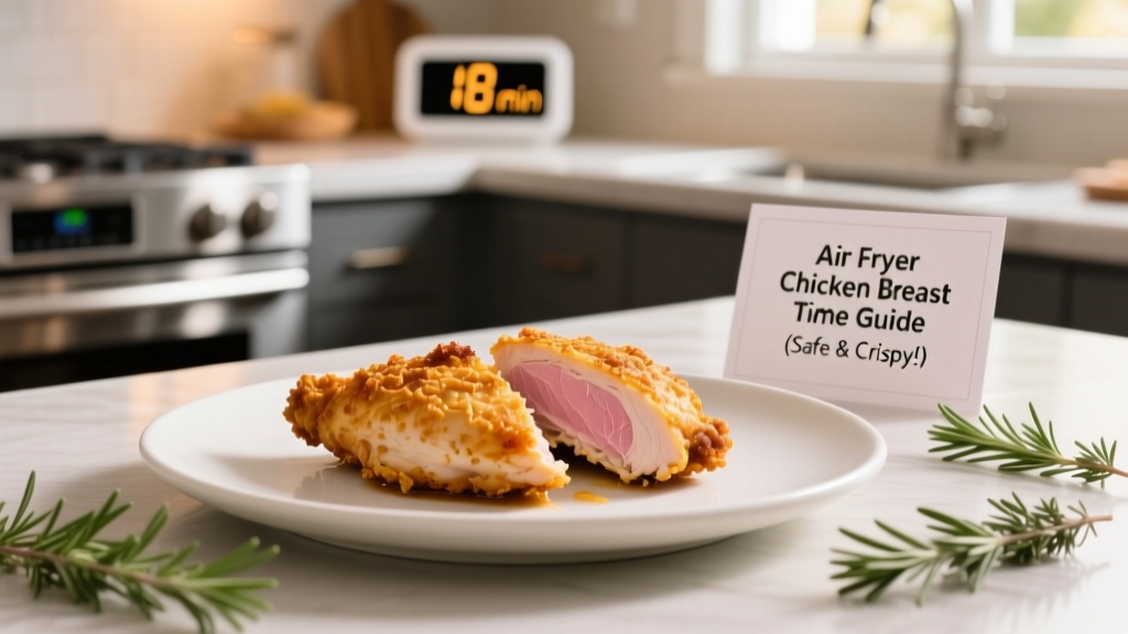 Air Fryer Chicken Breast Time Guide (Safe & Crispy!)
