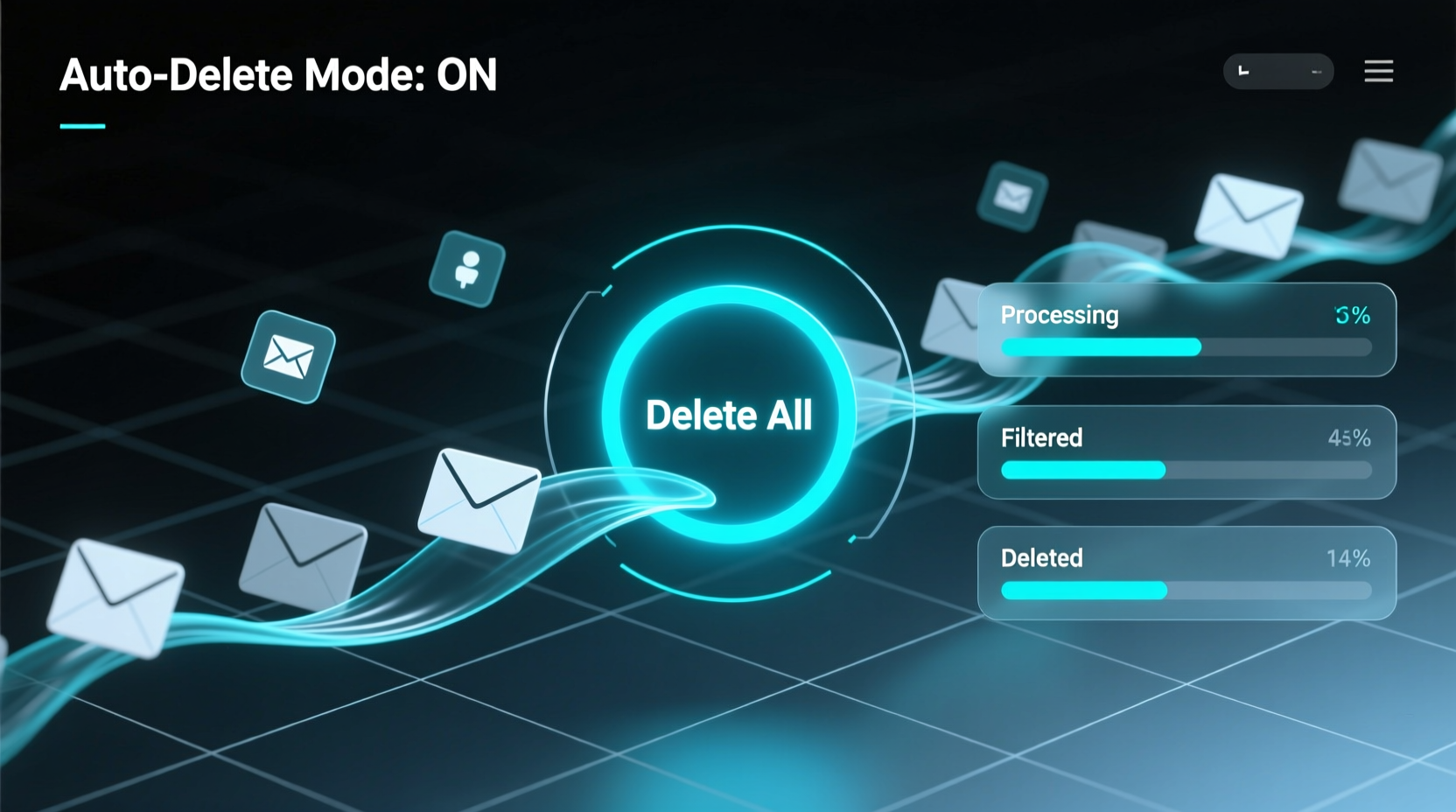 automatically delete incoming emails for the ultimate o