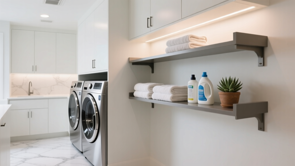 Where to Buy a Shelf Behind Washer & Dryer (2024 Guide)
