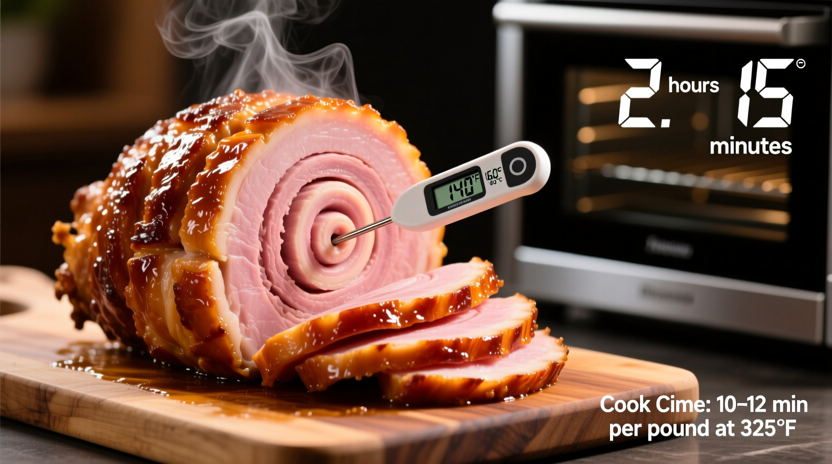 how long does it take to cook a spiral ham