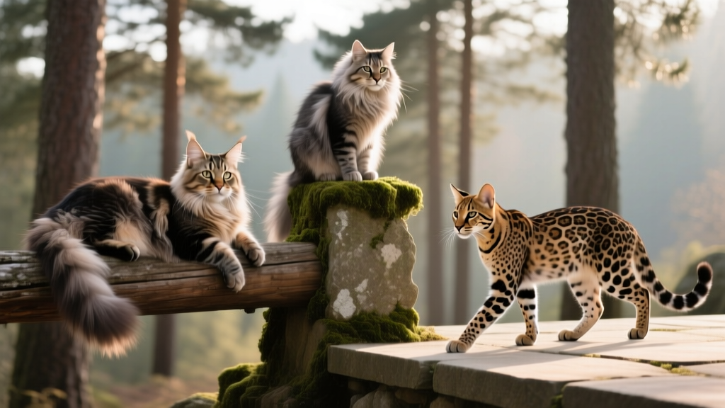 Large-Breed Cat Behaviors: What You Need to Know