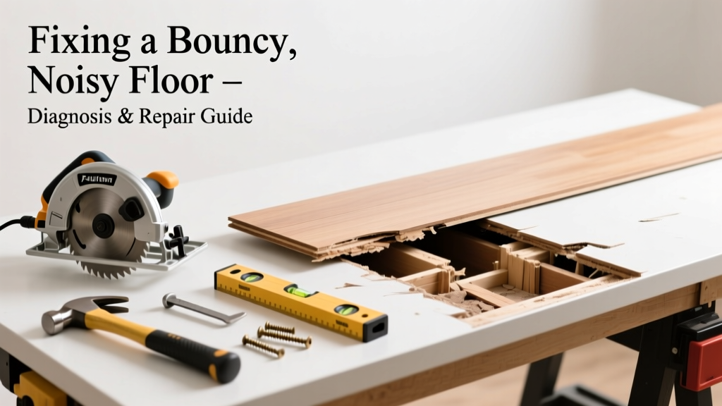 Fixing a Bouncy, Noisy Floor: Diagnosis & Repair Guide