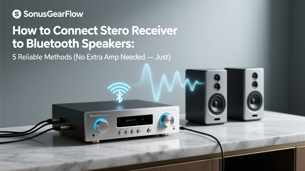 Connect Stereo Receiver to Bluetooth Speakers (2026)