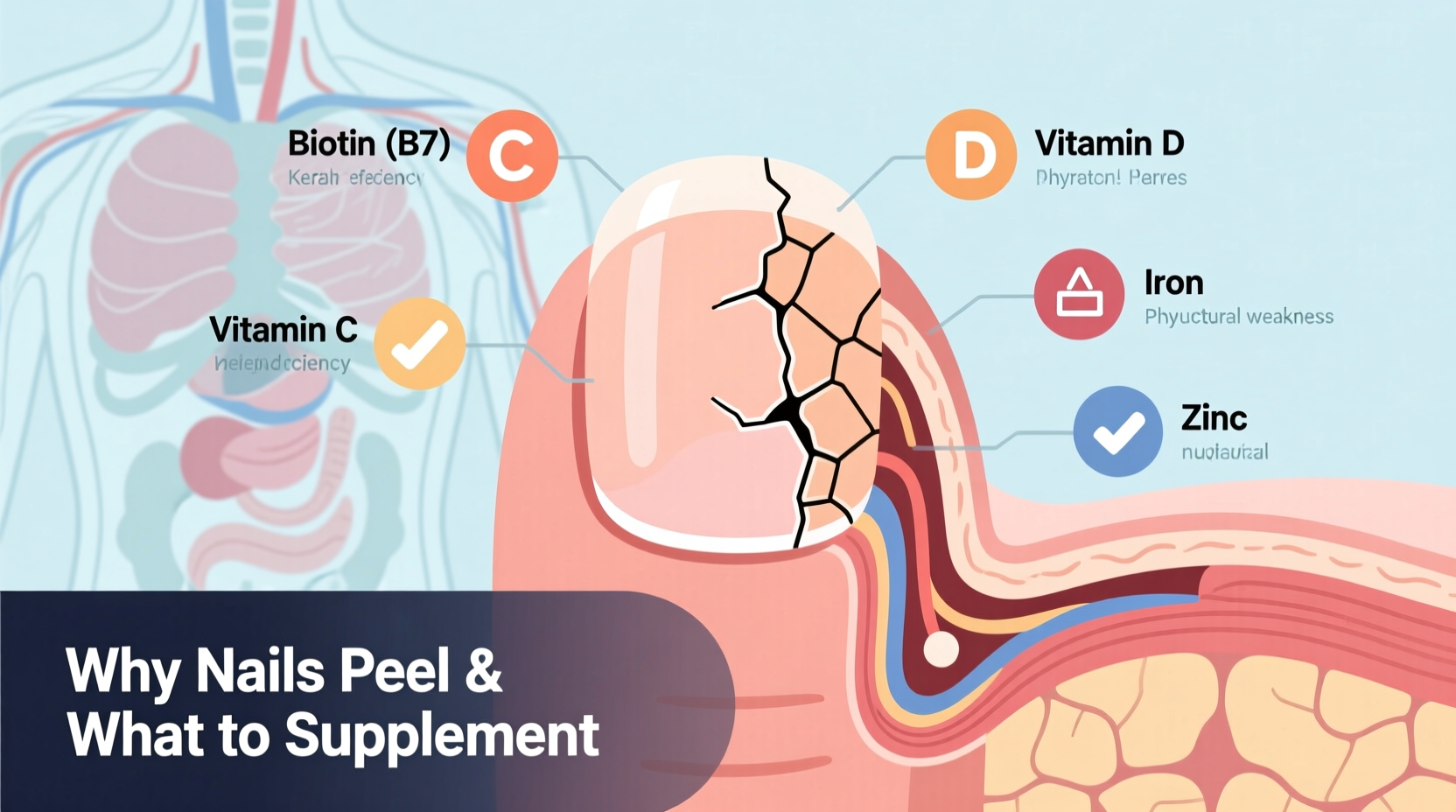 why do my nails peel constantly and what vitamins might help