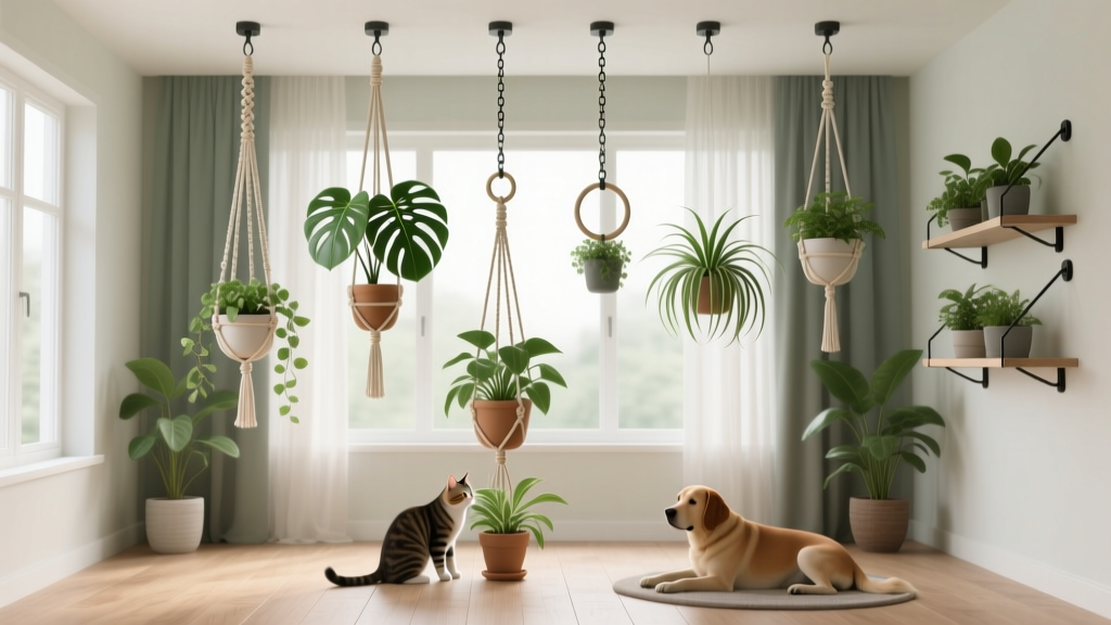Pet-Friendly Ceiling Plant Hanging: 7 Safe Methods (2026)
