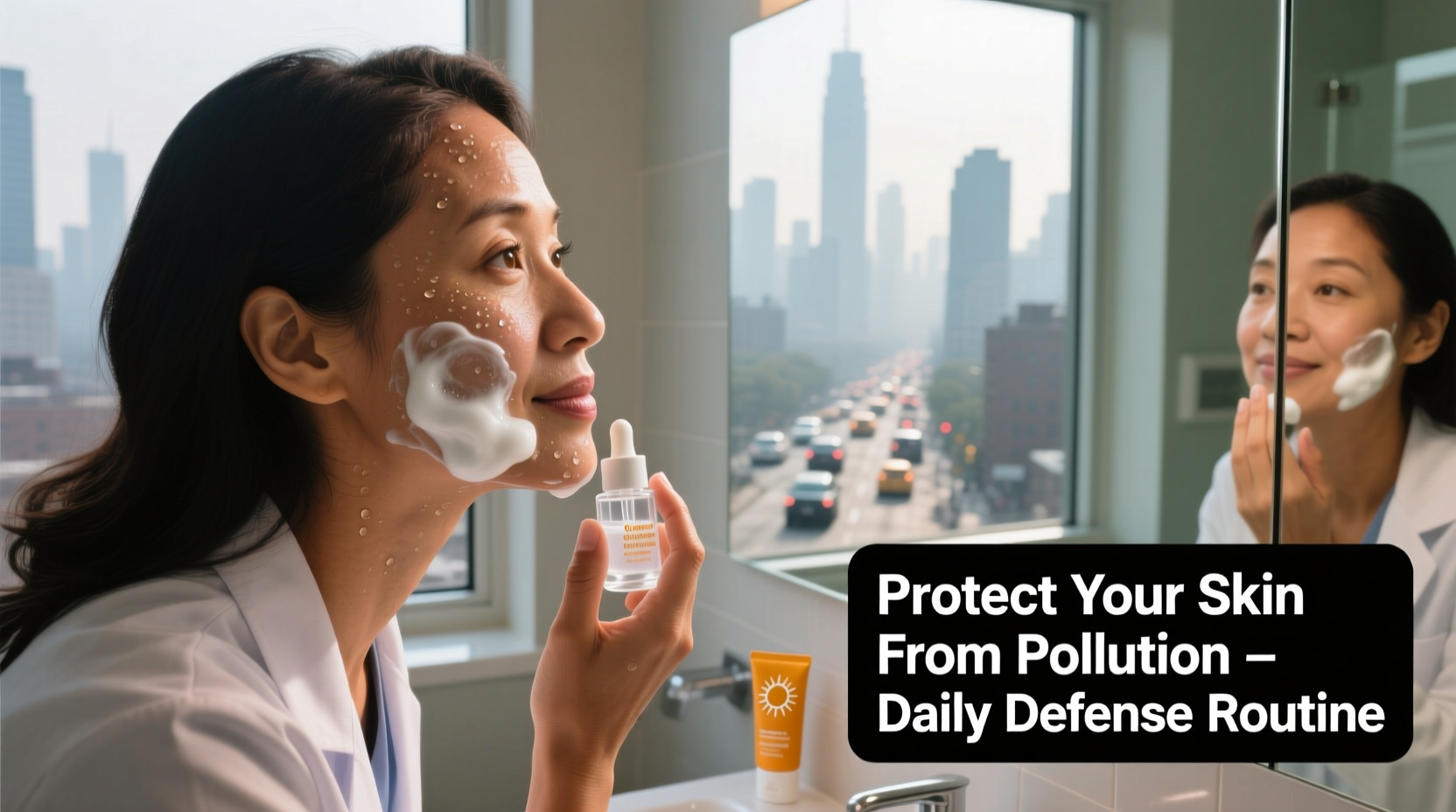 how to protect your skin from pollution in urban environments