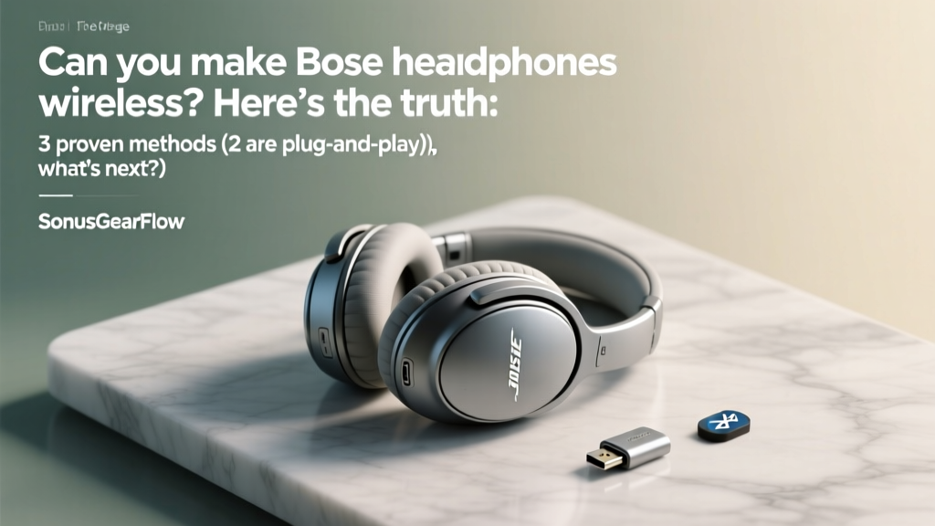Bose Headphones Wireless: 3 Working Methods (2026)