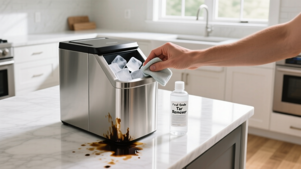Proven Guide: How to Get Tar Out of Ice Maker Bins