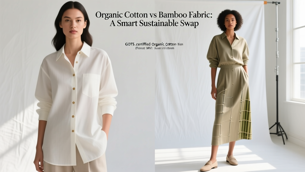 Organic Cotton vs Bamboo Fabric: A Smart Sustainable Swap