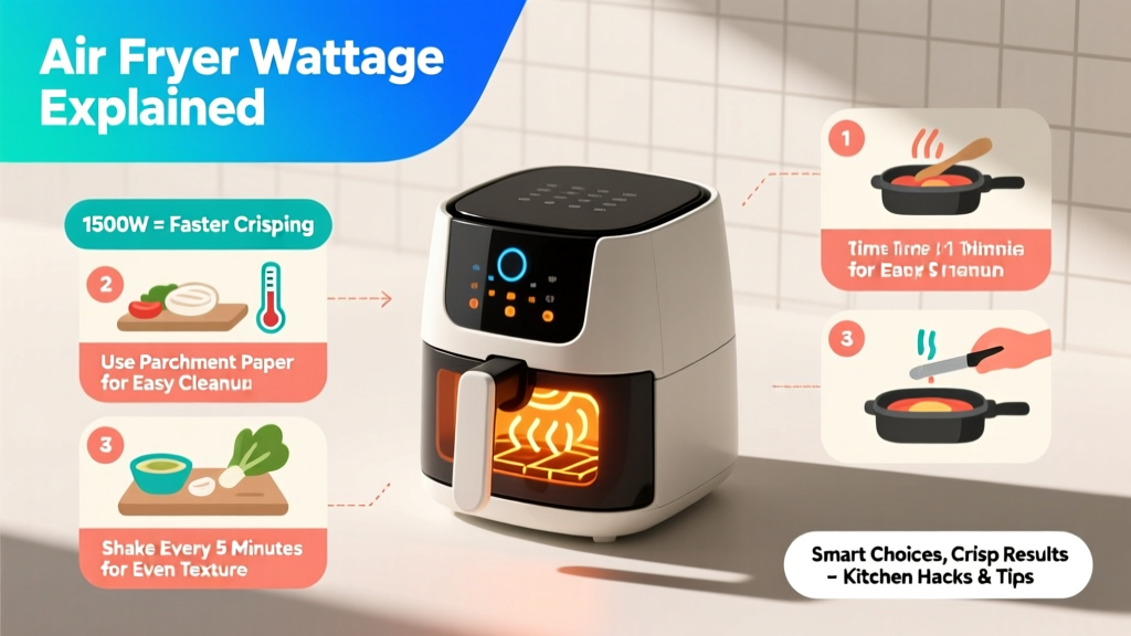 Air Fryer Wattage Explained: Crisp Results, Smart Choices
