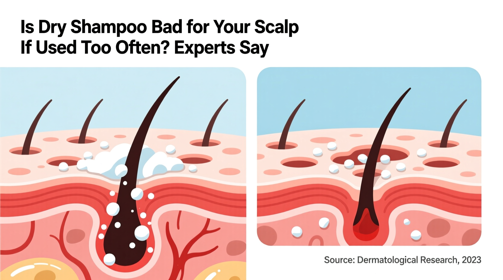 is dry shampoo bad for your scalp if used too often experts say