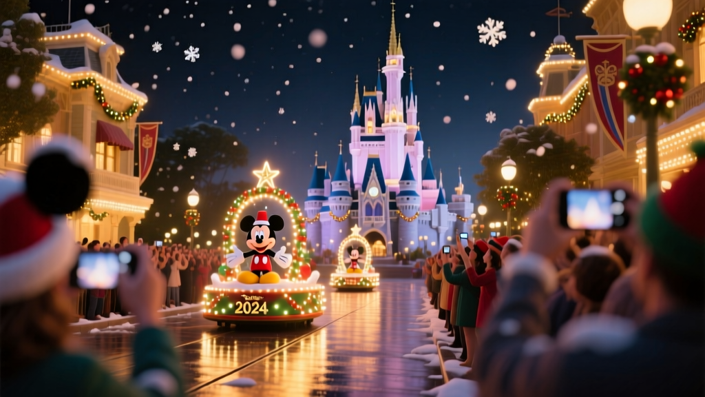 Mickey's Christmas Party Parades: 2026 Times & Crowd Tips