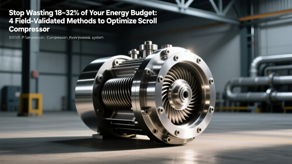 Cut Scroll Compressor Energy Use by Up to 32%