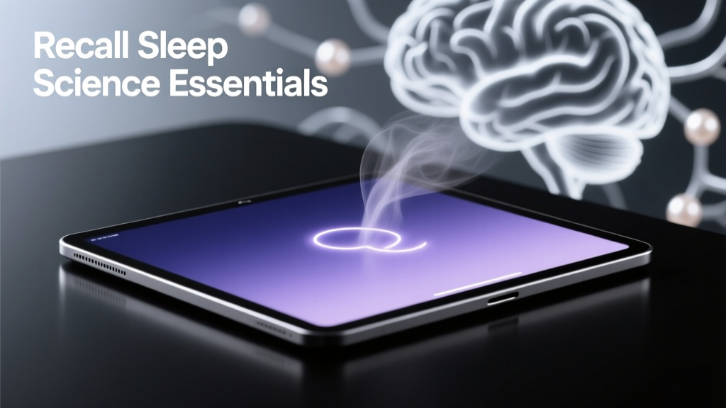 Recall Sleep Science Essentials: How Memory Consolidation, Brain Waves, and Timing Shape Dream Recall