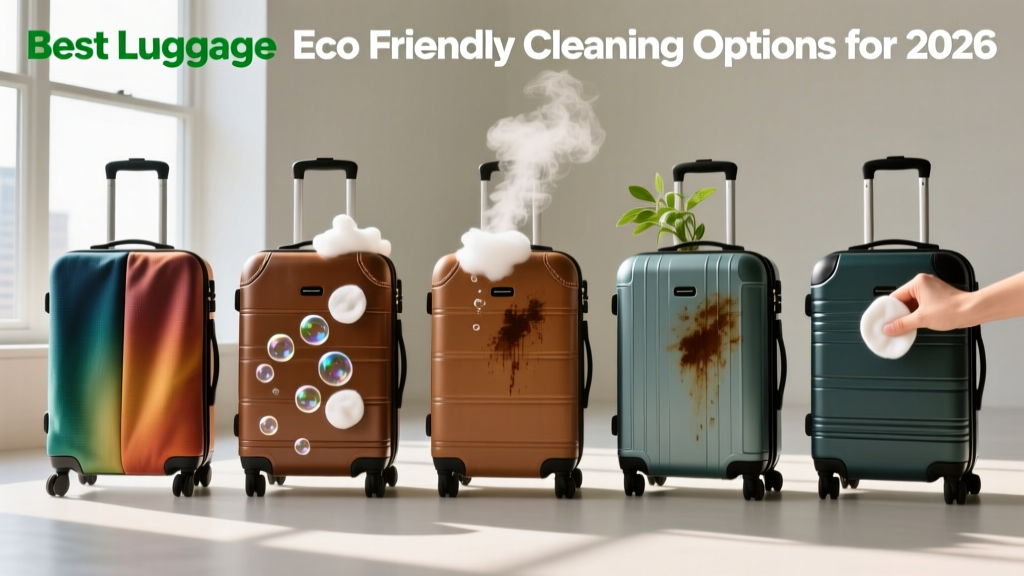 Best Luggage Eco Friendly Cleaning Options for 2026