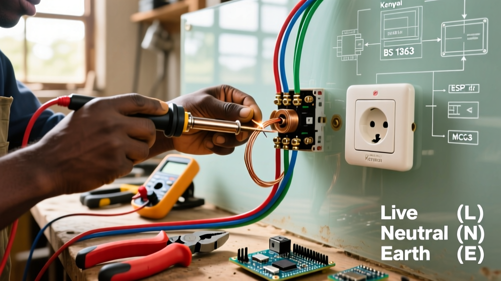 Kenya Electrical Outlet Guide: Tools, Materials & BS 1363 Wiring