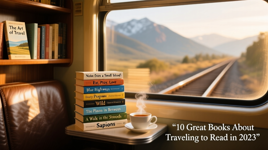 10 Great Books About Traveling To Read In 2023: Stories That Move You Across Continents and Consciousness