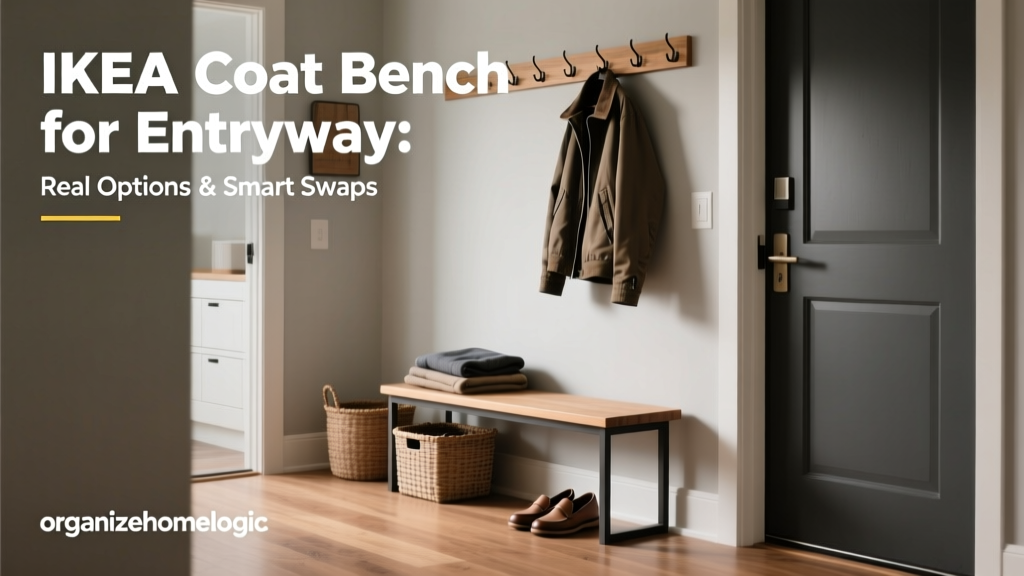 IKEA Coat Bench for Entryway: Real Options & Smart Swaps