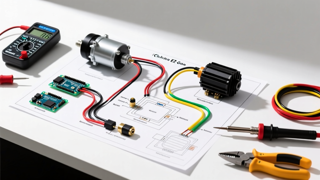 Step-by-Step Wiring Diagram for a Golf Cart Motor Setup
